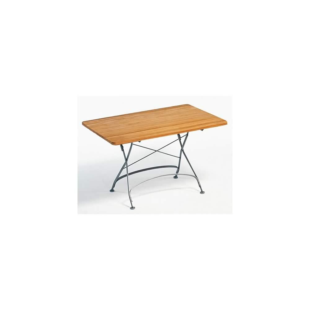 Weishäupl Tisch Classic eckig, 120 x 80 cm - Dunkelgrün