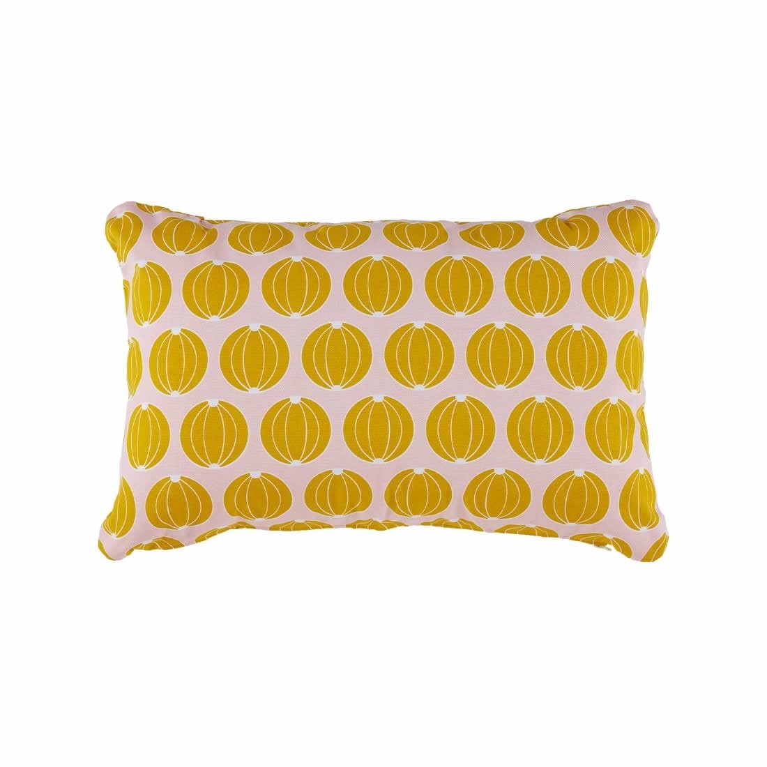 Fermob Kissen Envie d Ailleurs. Ein rechteckiges Fermob Outdoor-Kissen in brillianter Farbe, passend für alle Fermob Kissen Envie d Ailleurs, Melons, 68 x 44 cm