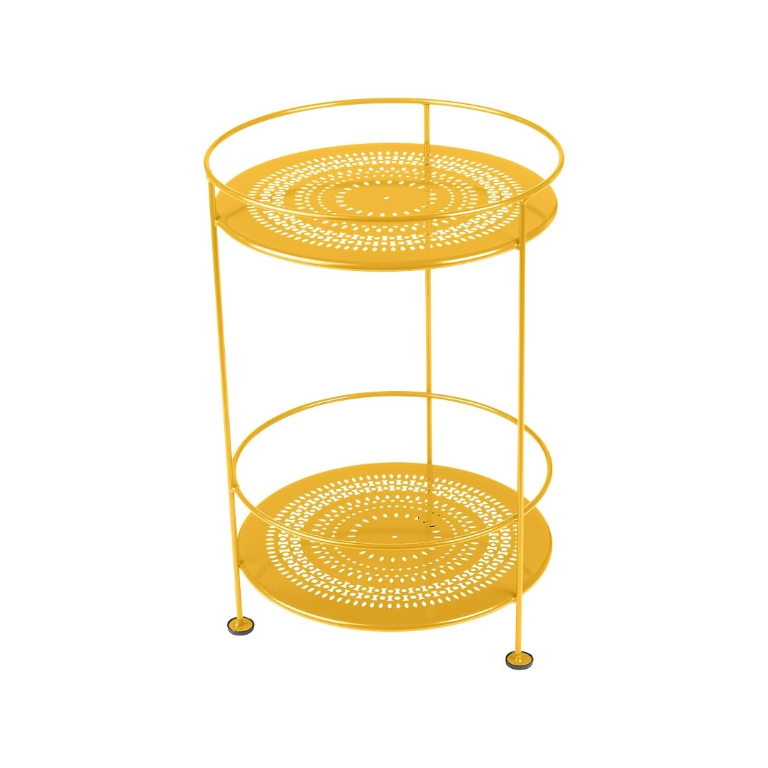 Fermob Beistelltisch / Bartisch, Ø 40 cm - Honig