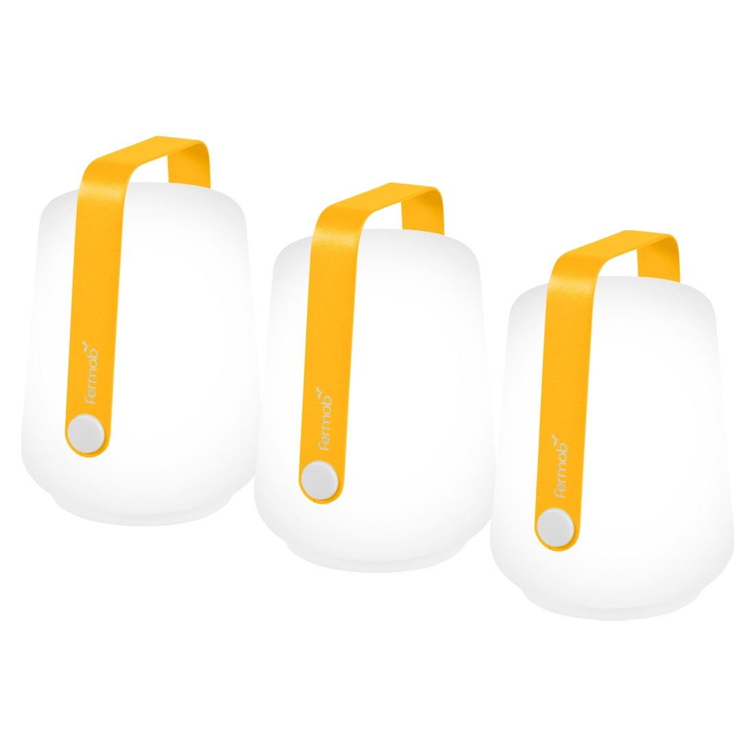 Fermob Lampe Balad, Mobil, H: 12 cm, 3er-Set - Honig