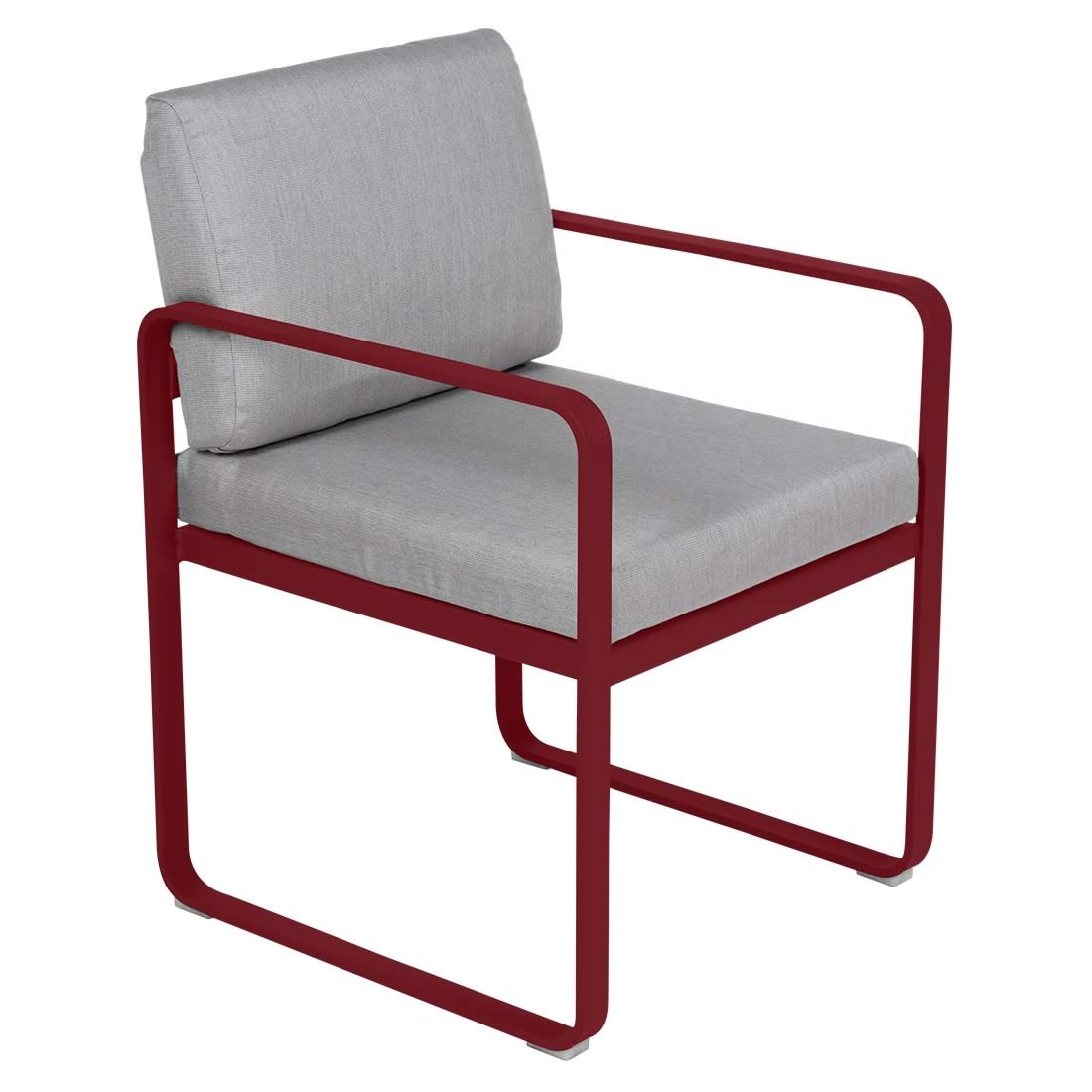 Fermob Sessel Bellevie, Essbereich, Chili - Flanellgrau