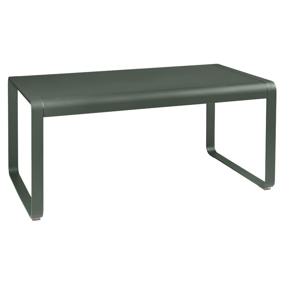 Fermob halbhoher Tisch Bellevie, 140 x 80 cm - Rosmarin