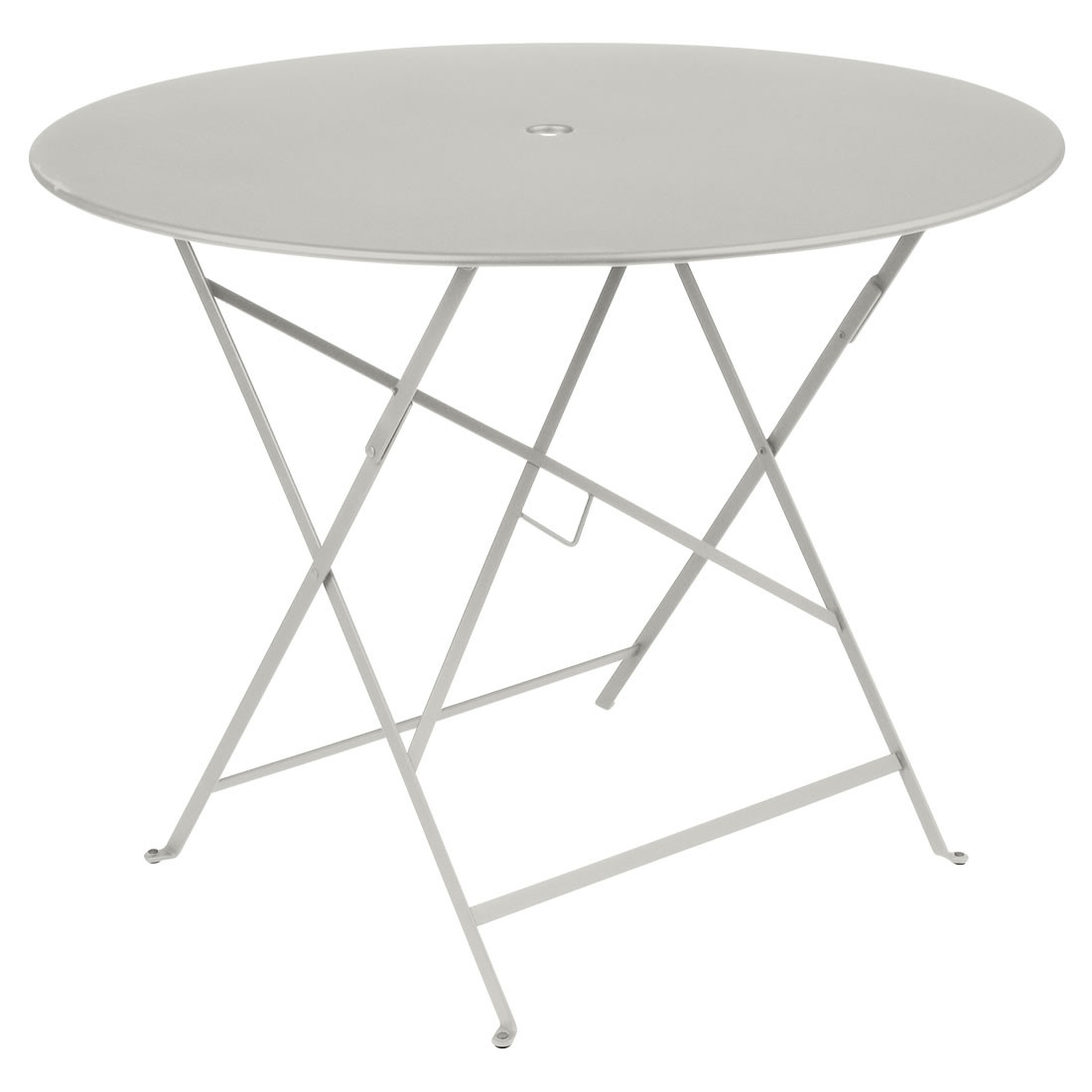 Fermob Klapptisch Bistro, Ø 96 cm - Lehmgrau