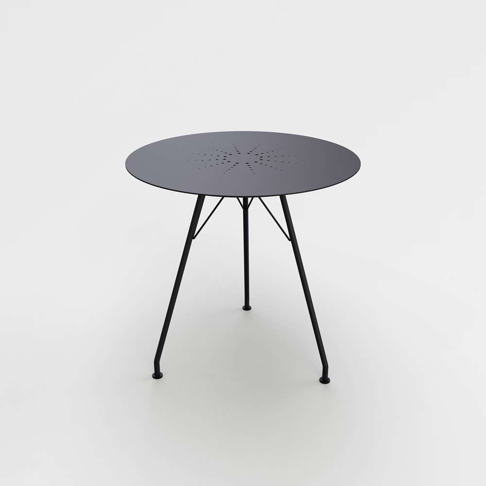 Houe Bistrotisch Circum, Ø 74 cm, Black