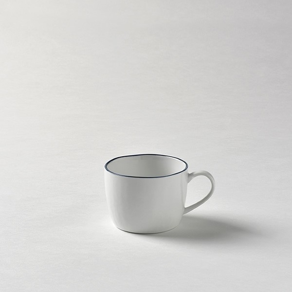 Lambert Kaffeetasse / Teetasse, Porzellan Piana - Basaltgrau