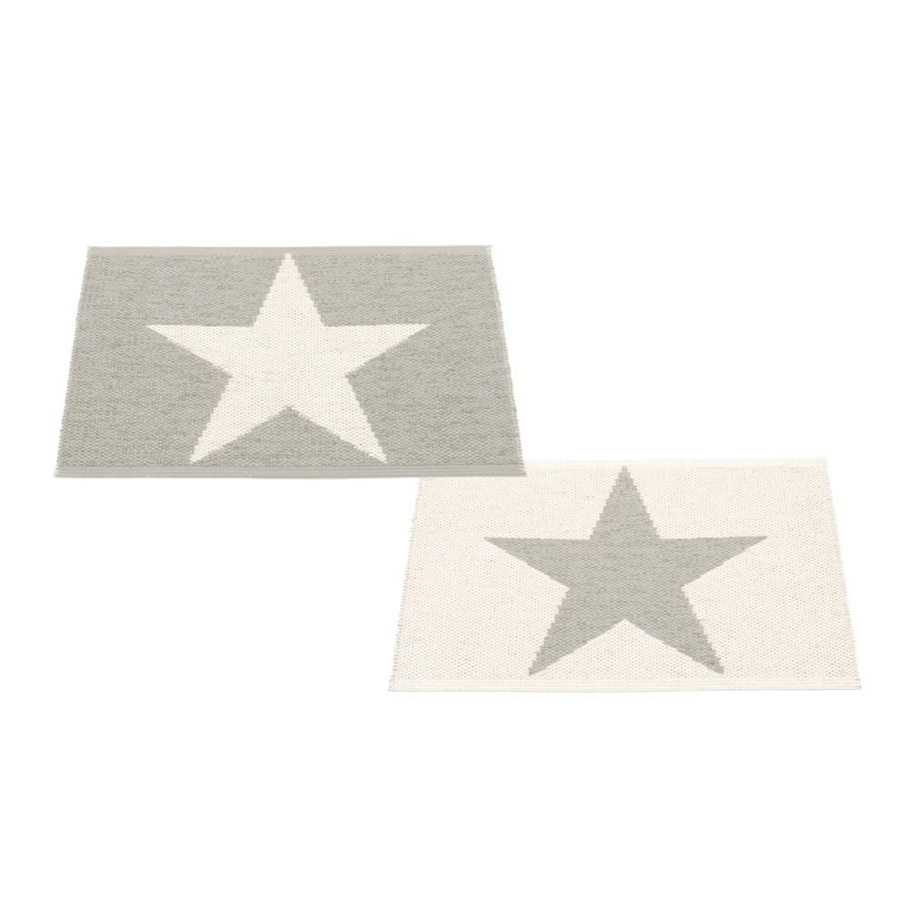 Pappelina Viggo, Teppich, 70 x 50 cm - Warm Grey / Vanilla