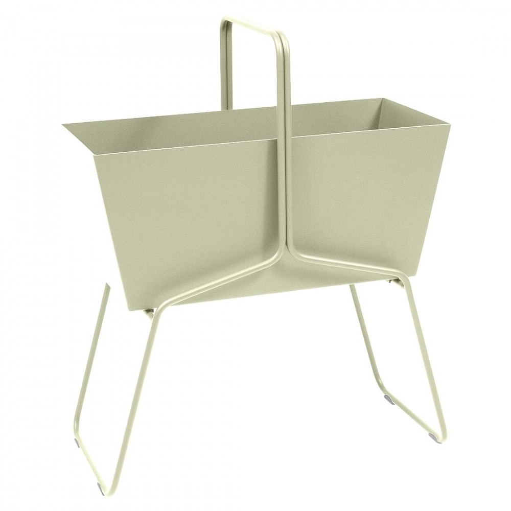 Fermob Blumenkasten Basket, Lindgrün - Hoch