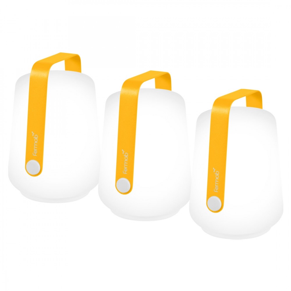 Fermob Lampe Balad, Mobil, H: 12 cm, 3er-Set - Honig