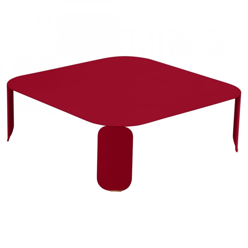 Fermob niedriger Tisch Bebop, 90 x 90 x 29 cm