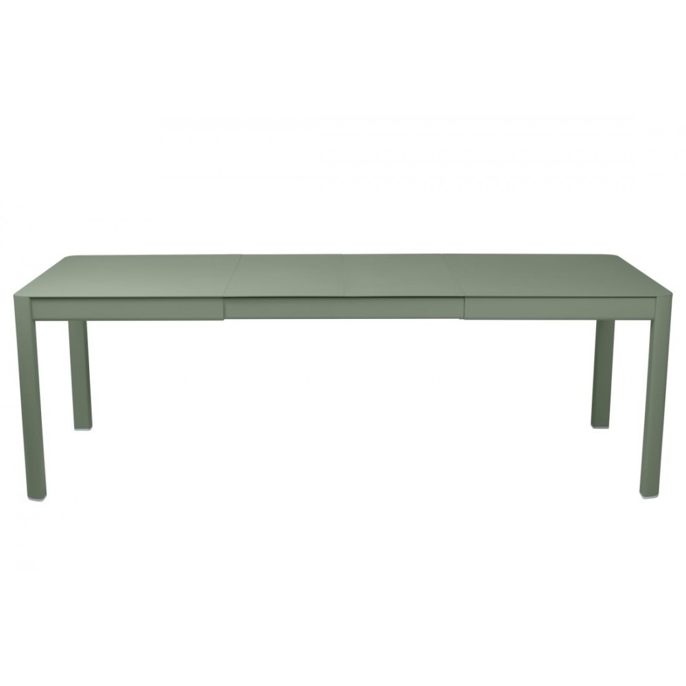 Fermob Tisch Ribambelle, mit 2 Einlegeplatten, 149 / 234 cm x 100 cm - Kaktus