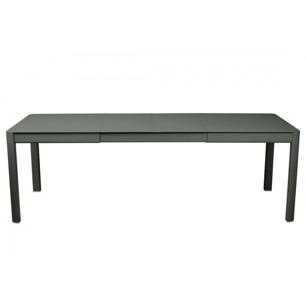 Fermob Tisch Ribambelle, mit 2 Einlegeplatten, 149 / 234 cm x 100 cm - Rosmarin