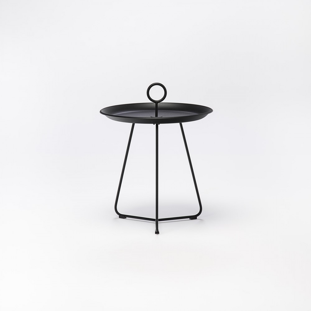 Houe Tabletttisch Eyelet, Ø45 cm - Black