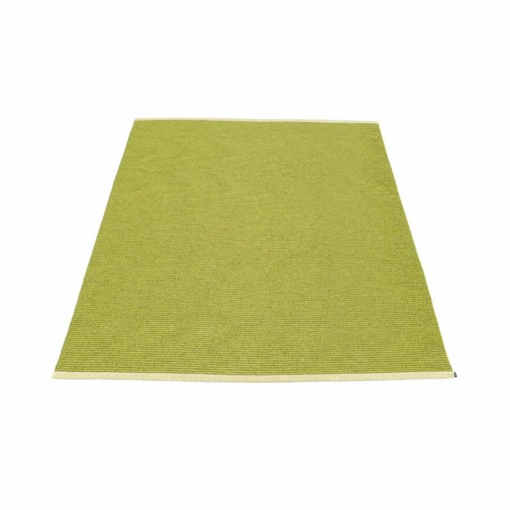 Pappelina Mono, Teppich, 140 x 200 cm - Olive / Lime