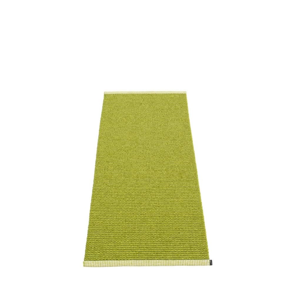 Pappelina Mono, Teppich, 60 x 150 cm - Olive / Lime