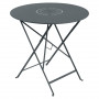 Fermob Klapptisch Floreal Ø 77 cm - Gewittergrau