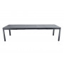 Fermob Tisch Ribambelle, mit 3 Einlegeplatten, 149 / 299 cm x 100 cm - Anthrazit