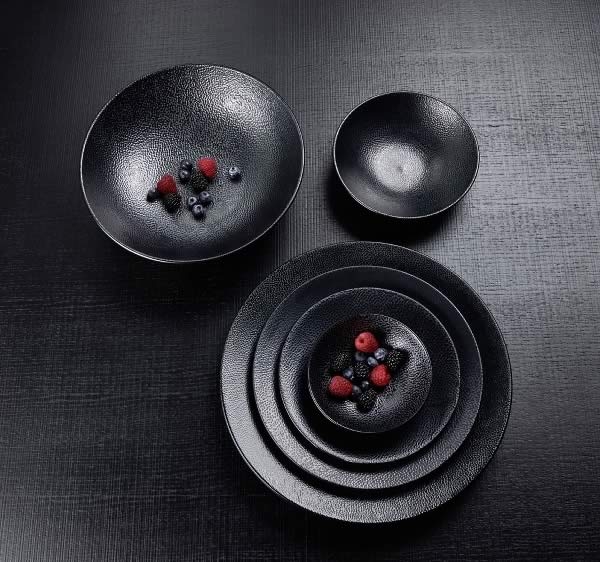 Stoneware Kaori - Schwarz metallic