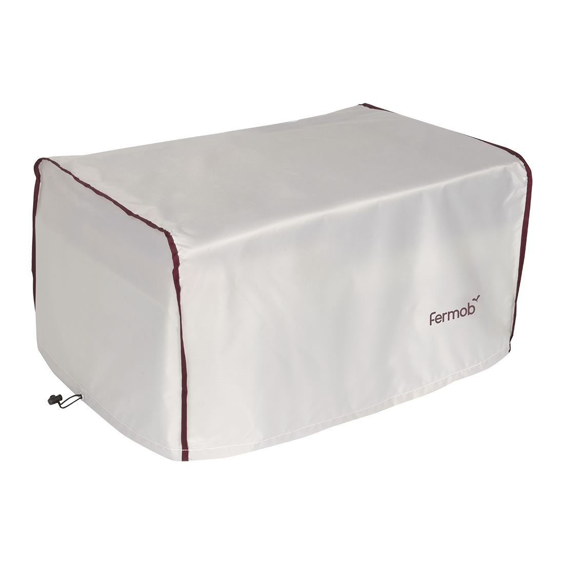 Fermob Schutzhülle Bellevie, 1-Sitzer Polsterhocker - Lehmgrau / Anthrazit