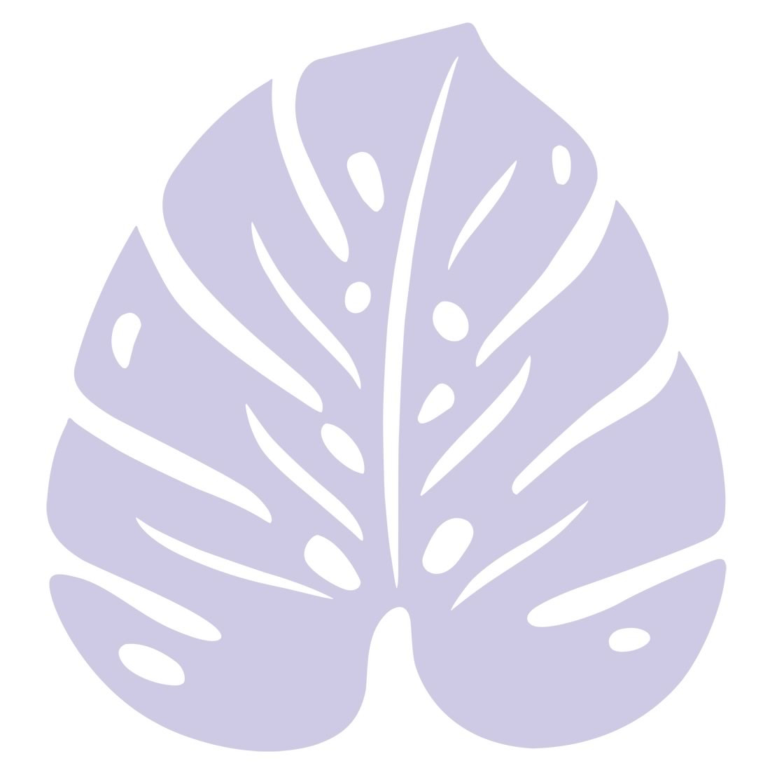 Fermob Untersetzer Monstera, 24 x 22 cm