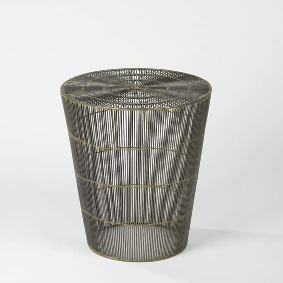 Lambert Beistelltisch Thoban - Natur-Anthrazit