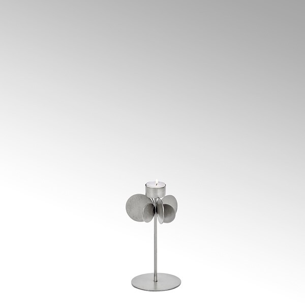Lambert Teelichthalter Hervee, Silber, H 22 cm