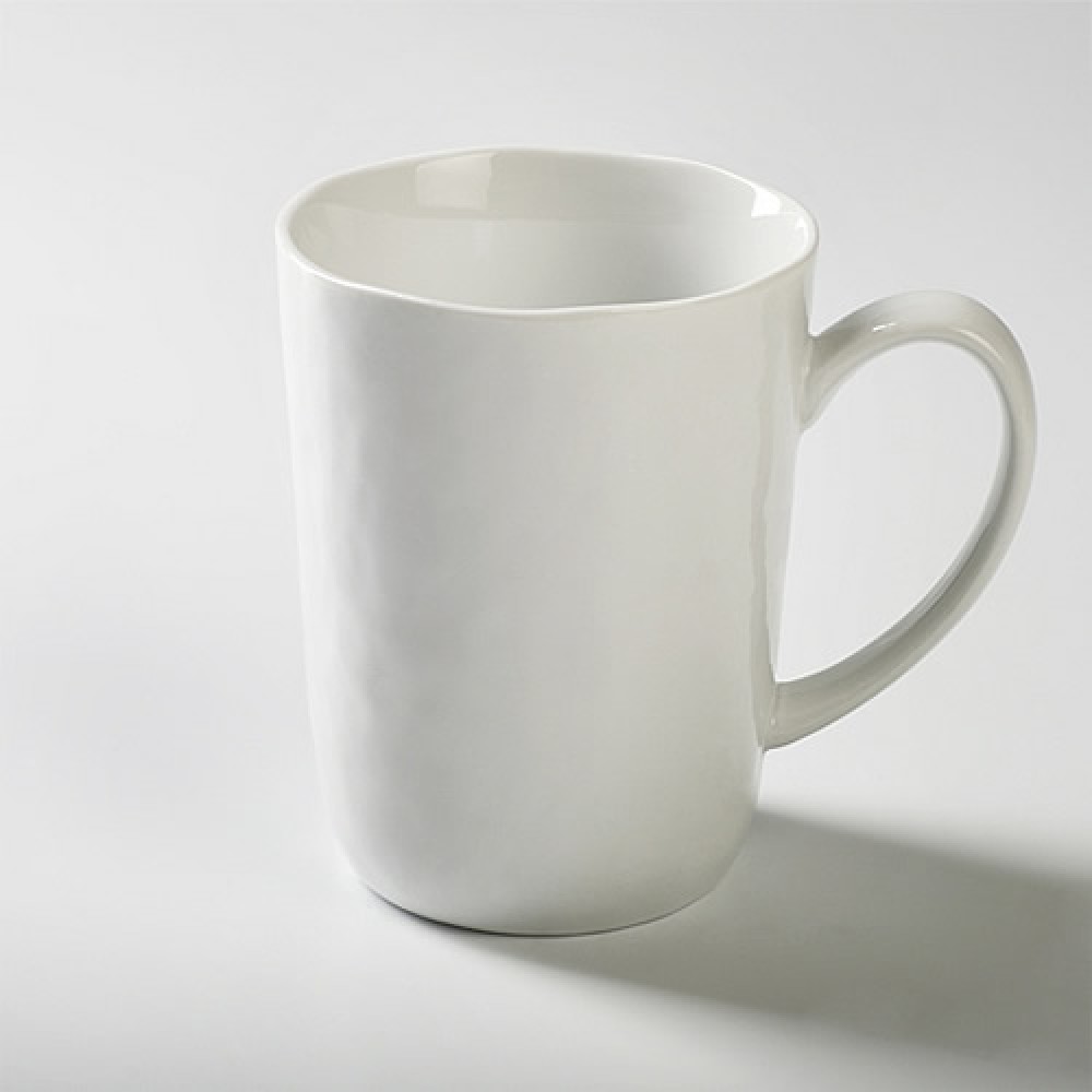 Lambert große Tasse / Kaffeetasse - Porzellan Piana, Weiß