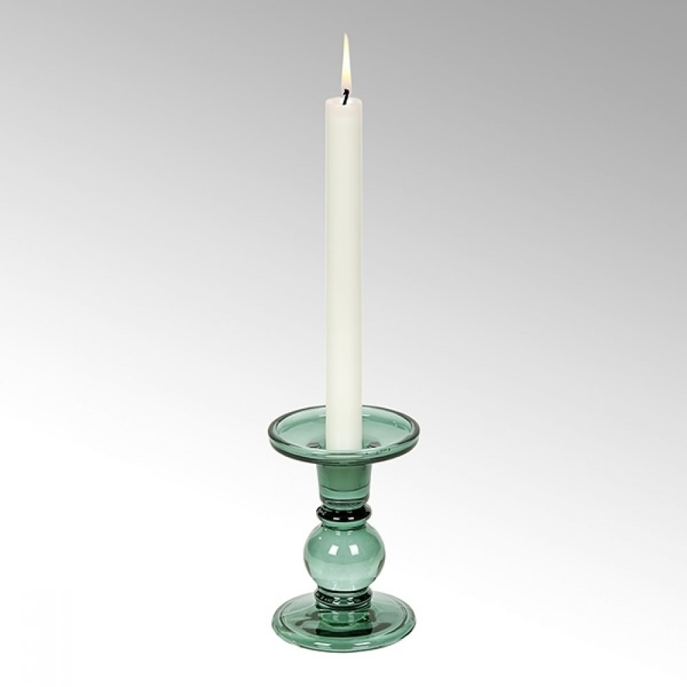 Lambert Kerzenleuchter Andratx, Salbeigrün, H 13 cm