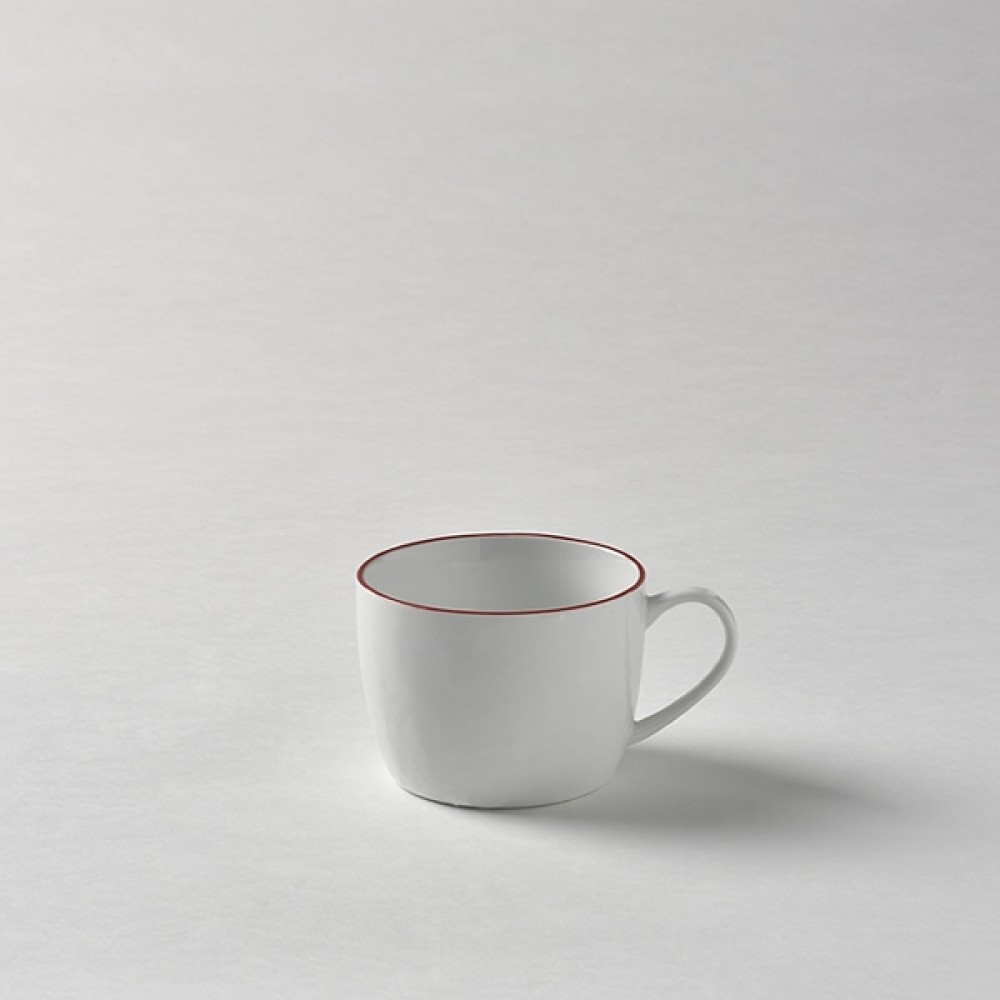 Lambert Kaffeetasse / Teetasse, Porzellan Piana - Rot