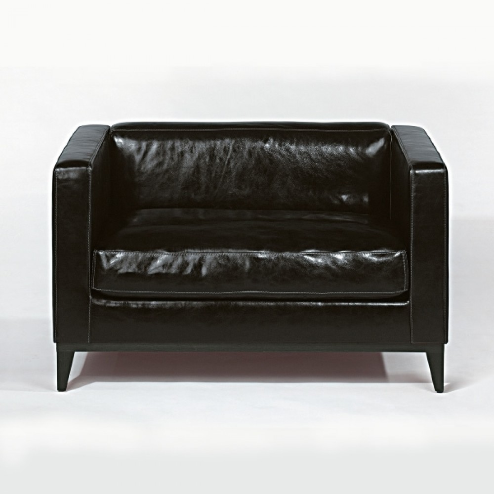 Lambert Sofa Stanhope, schwarz