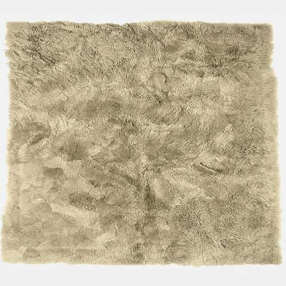 Lambert Teppich Taiga, Lammfell - Beige