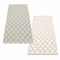 warm grey / vanilla / warm grey stripe