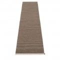 dark brown / dark linen
