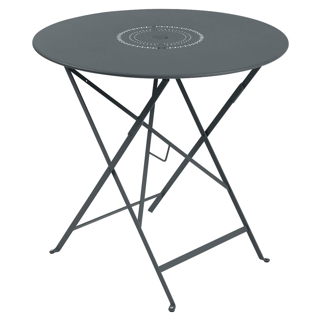 Fermob Klapptisch Floreal Ø 77 cm - Gewittergrau