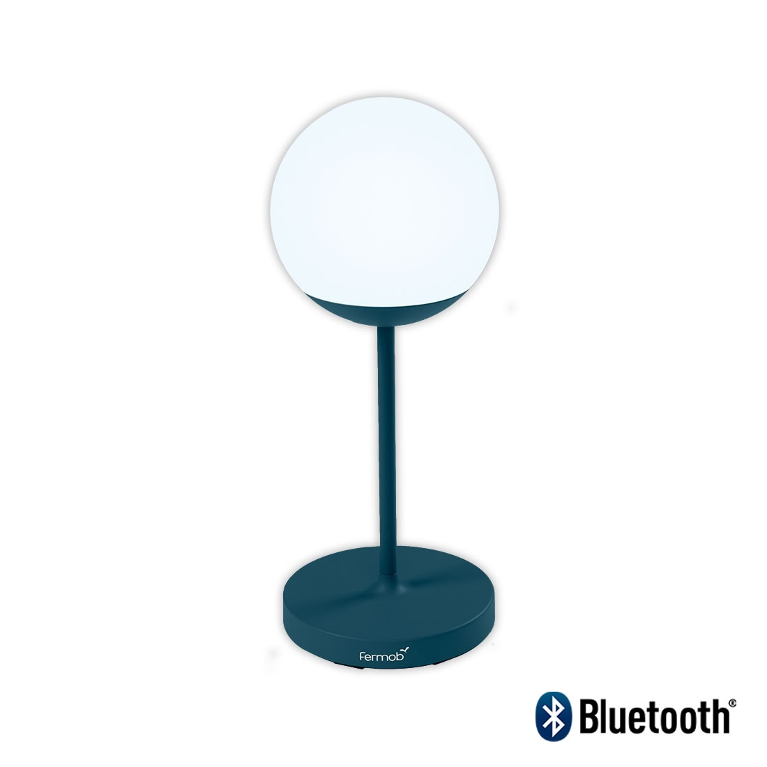Fermob Lampe Mooon, Höhe: 63 cm - Acapulcoblau
