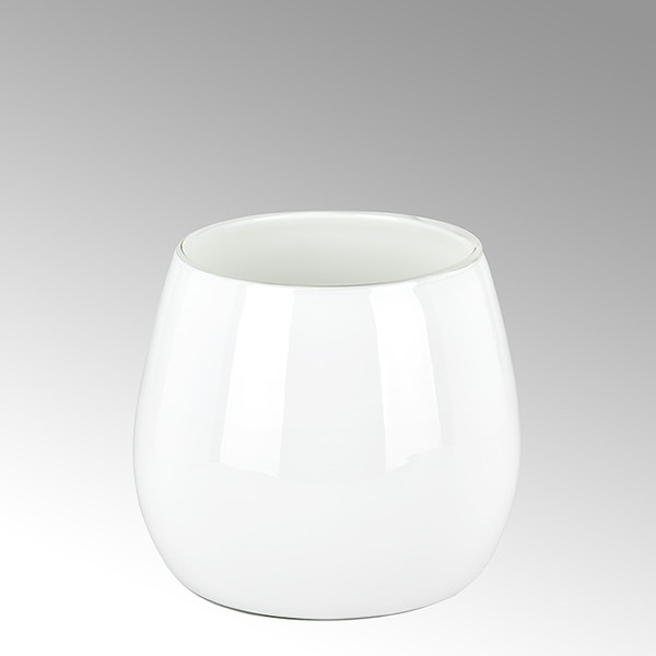 Lambert mittlere Vase Pisano - Weiß