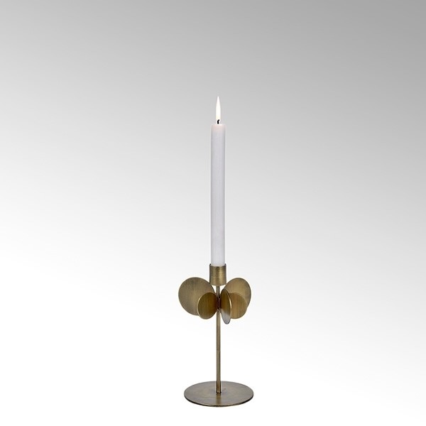 Lambert Kerzenhalter Hervee, Bronze, H 26 cm