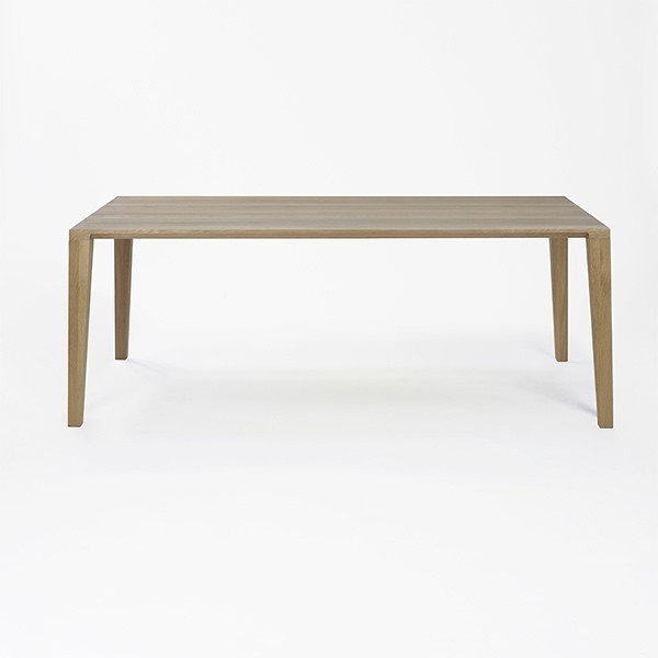 Lambert Tisch Aracol, Eiche weiß gekälkt, 90 x 200 cm