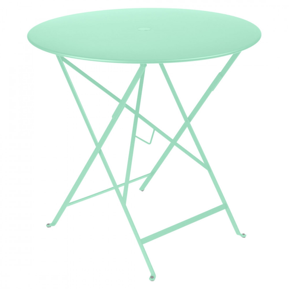 Fermob Klapptisch Bistro, Ø 77 cm - Opalgrün