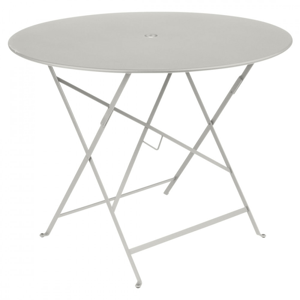 Fermob Klapptisch Bistro, Ø 96 cm - Lehmgrau