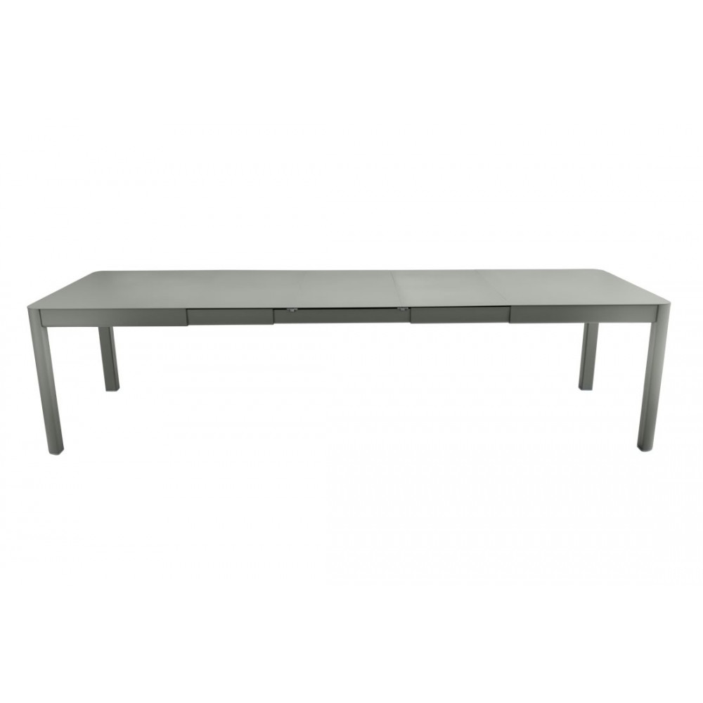 Fermob Tisch Ribambelle, mit 3 Einlegeplatten, 149 / 299 cm x 100 cm - Rosmarin