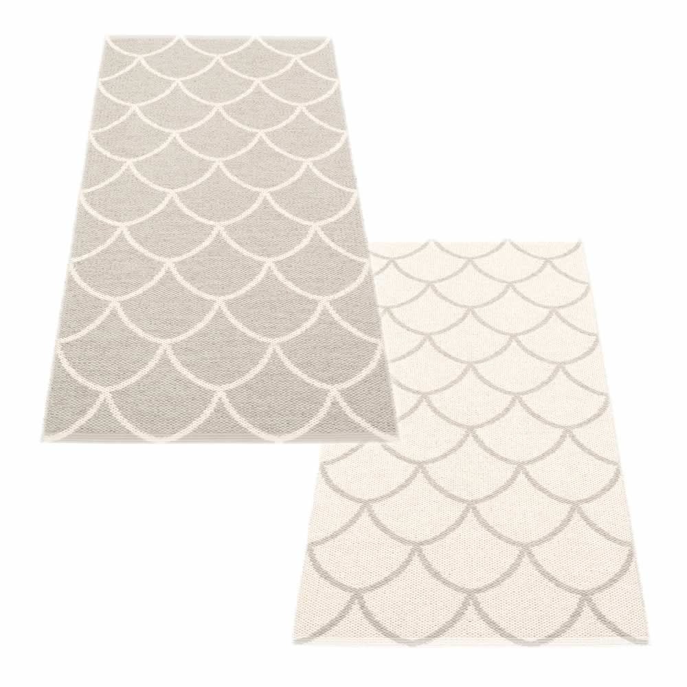 Pappelina Kotte, Teppich, 70 x 150 cm - Linen / Vanilla