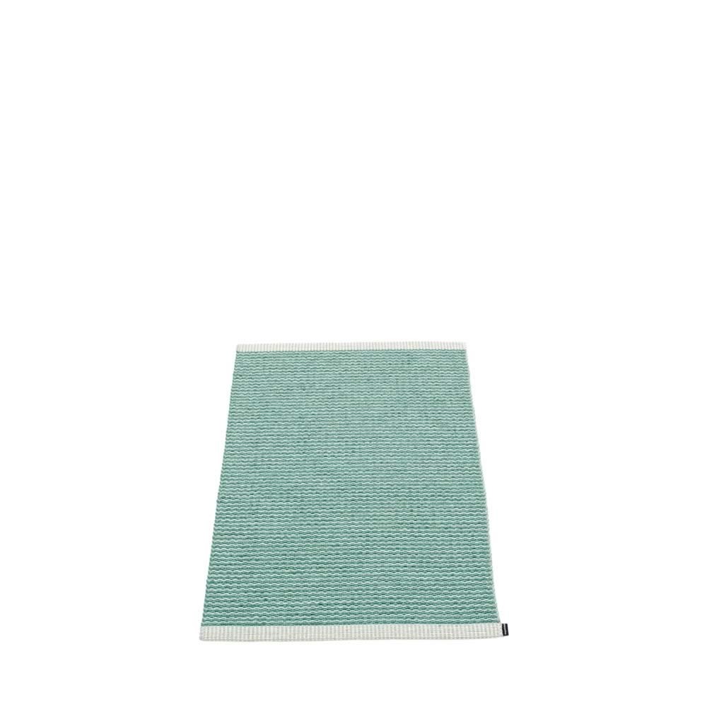 Pappelina Mono, Teppich, 60 x 85 cm - Jade / Pale Turquoise