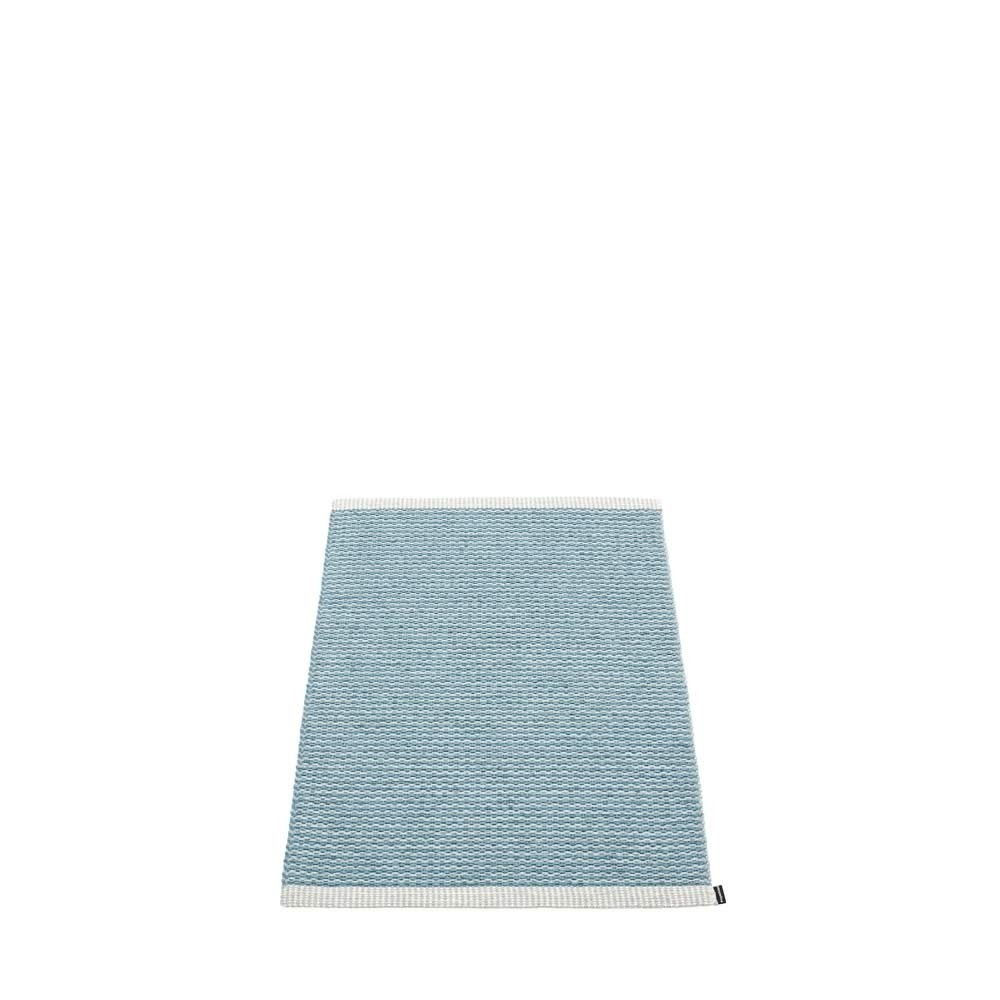 Pappelina Mono, Teppich, 60 x 85 cm - Blue Fog / Dove Blue