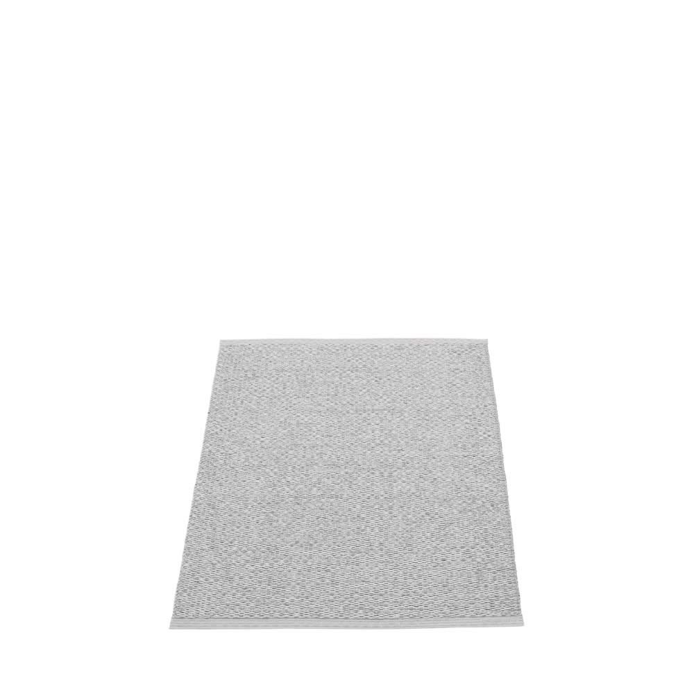 Pappelina Svea, Teppich, 70 x 90 cm - Grey Metallic / Light Grey
