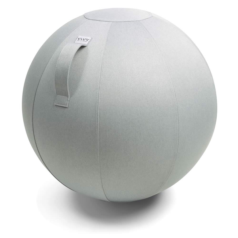 Vluv Leiv Sitzball, Silver, 60-65 cm