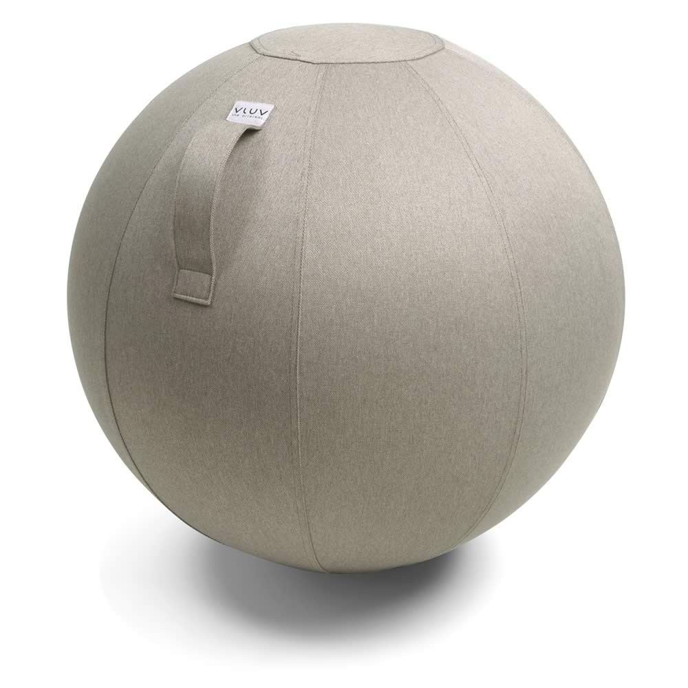 Vluv Leiv Sitzball, Stone, 60-65 cm