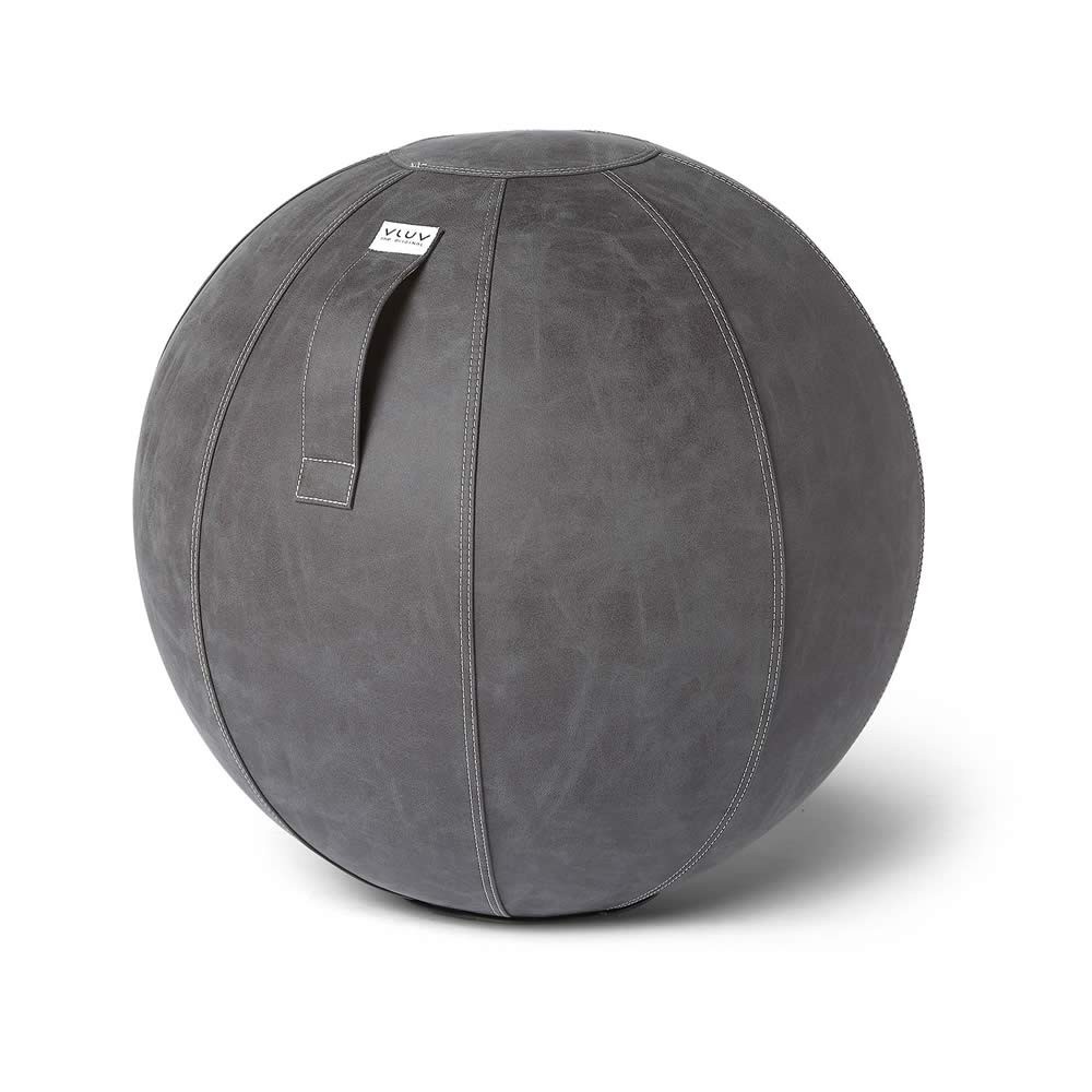 Vluv Vega Sitzball, Dark Grey, 60-65 cm