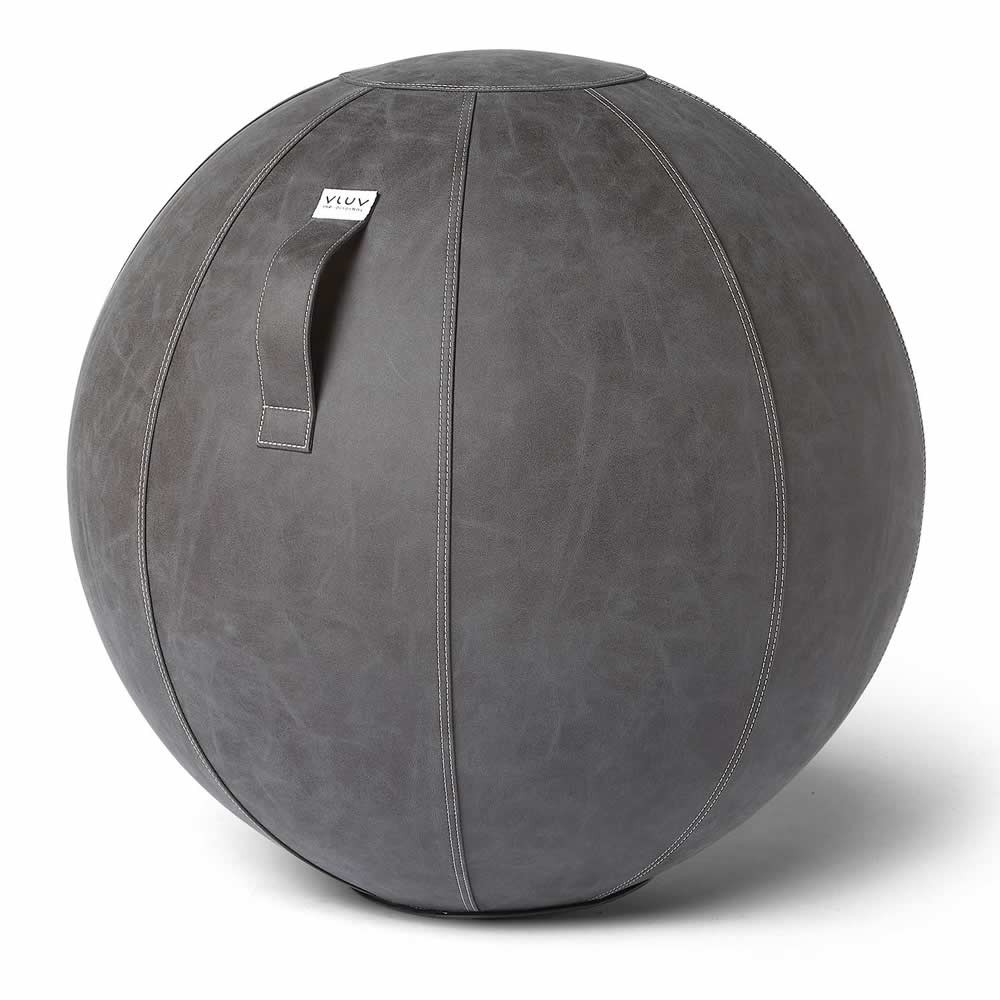 Vluv Vega Sitzball, Dark Grey, 70-75 cm