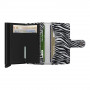 Secrid Miniwallet Zebra - geöffnet