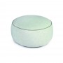 Weishäupl Lounge Hocker Maliha, rund - Pebble